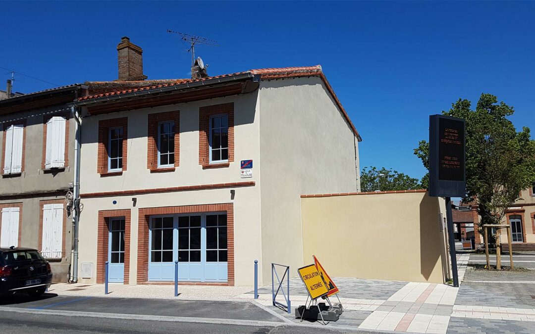 RÉNOVATION D&rsquo;UNE MAISON DE VILLAGE EN LOCAL ERP ABRITANT UN RESTAURANT